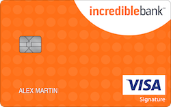 IncredibleBank Visa® Business Cash Preferred card art