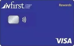 InFirst Federal Credit Union Young Adult Visa® Rewards card art