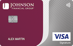 Johnson Financial Group Visa® Business Cash Preferred card art