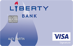 Liberty Bank Visa® Everyday Rewards+ card art