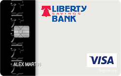 Liberty Savings Bank Visa® Max Cash Preferred card art