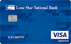Lone Star National Bank Visa® Business Cash Preferred card art