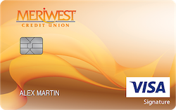 Meriwest Credit Union Visa® Reserve Rewards+ Card card art