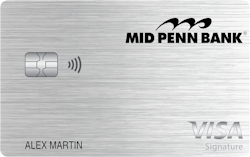 Mid Penn Bank Visa® Reserve Rewards+ Card card art