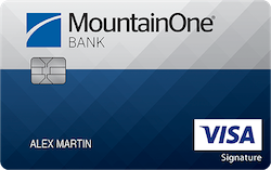 MountainOne Bank Visa® Business Cash Preferred card art
