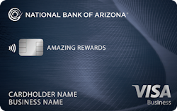 National Bank of Arizona AmaZing Rewards card art
