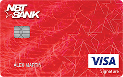NBT Bank Visa® Travel Rewards+ card art
