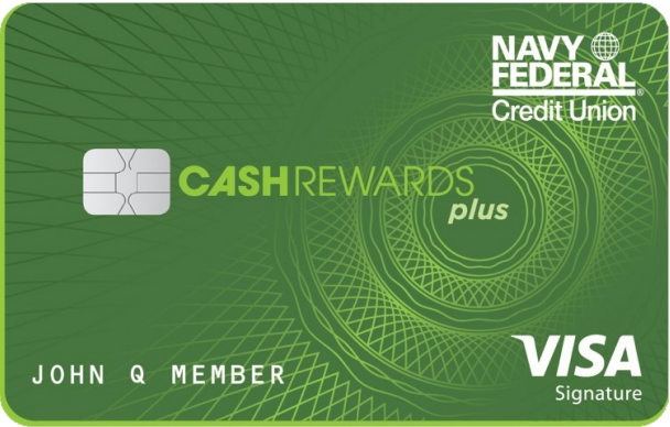 Navy Federal cashRewards Plus card art
