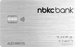 nbkc bank Visa® Max Cash Preferred card art