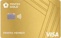 PenFed Gold Visa® Card card art
