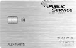 Public Service Credit Union Visa® Max Cash Preferred card art