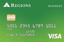 Regions Business Visa® card art