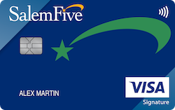 Salem Five Bank Visa® Travel Rewards+ card art