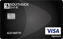 Southside Bank Visa® Travel Rewards+ card art