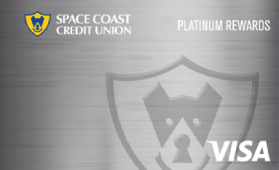 Space Coast Credit Union Visa® Platinum card art