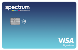 Spectrum Credit Union Visa® Reserve Rewards+ Card card art