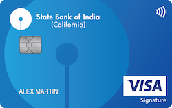 State Bank of India (California) Visa® Travel Rewards+ card art