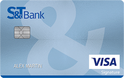 S&T Bank Visa® Travel Rewards+ card art