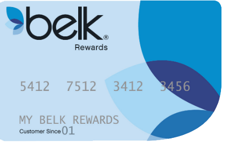 Belk Rewards card art