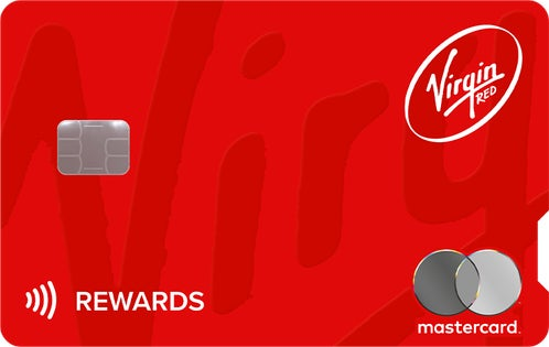 Virgin Red Rewards Mastercard® card art