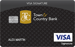 Town & Country Bank Visa® Reserve Rewards+ Card card art