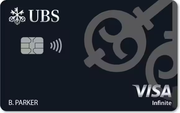 UBS Visa Infinite card art