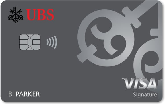 UBS Visa Signature card art