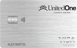 UnitedOne Credit Union Visa® Reserve Rewards+ Card card art
