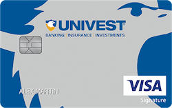 Univest Visa® Travel Rewards+ card art