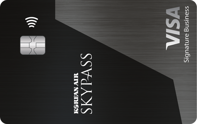 SKYPASS Visa Signature® Business card art