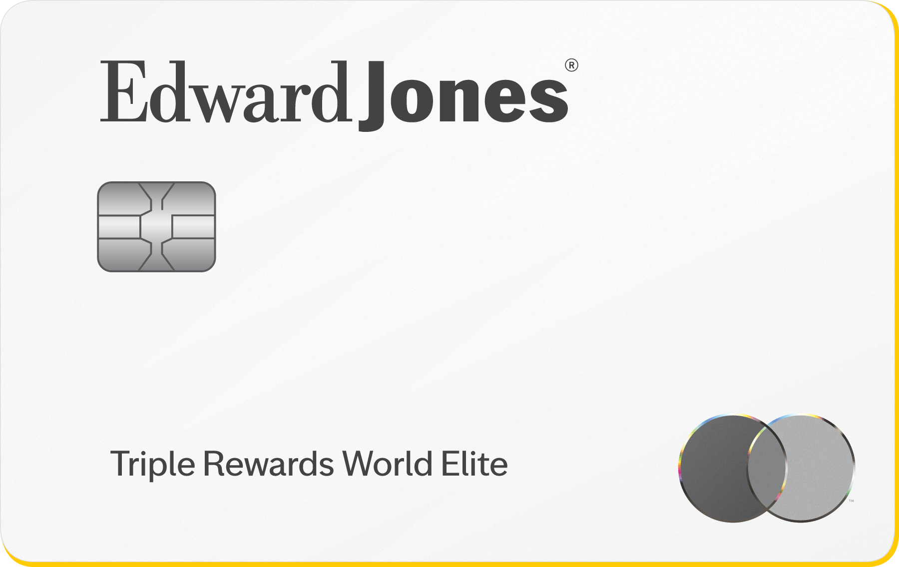 Edward Jones® Everyday Solutions Triple Rewards World Elite Mastercard® card art