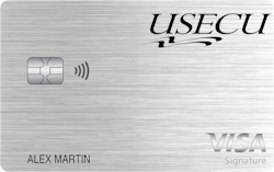 USECU Visa® Max Cash Preferred card art