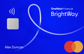 OneMain Financial BrightWay℠ card art