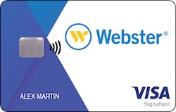 Webster Bank Visa® Travel Rewards+ card art