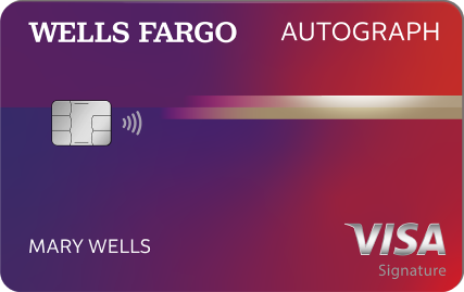 Wells Fargo Autograph℠ card art