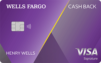 Wells Fargo Cash Back Visa Signature® Card card art