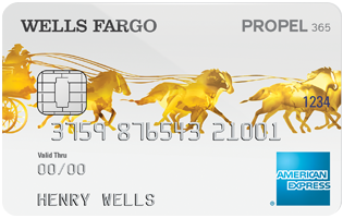 Wells Fargo Propel 365 American Express® card art