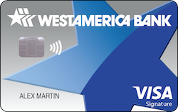 Westamerica Bank Visa® Reserve Rewards+ Card card art